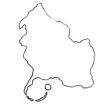blank map of kyorh